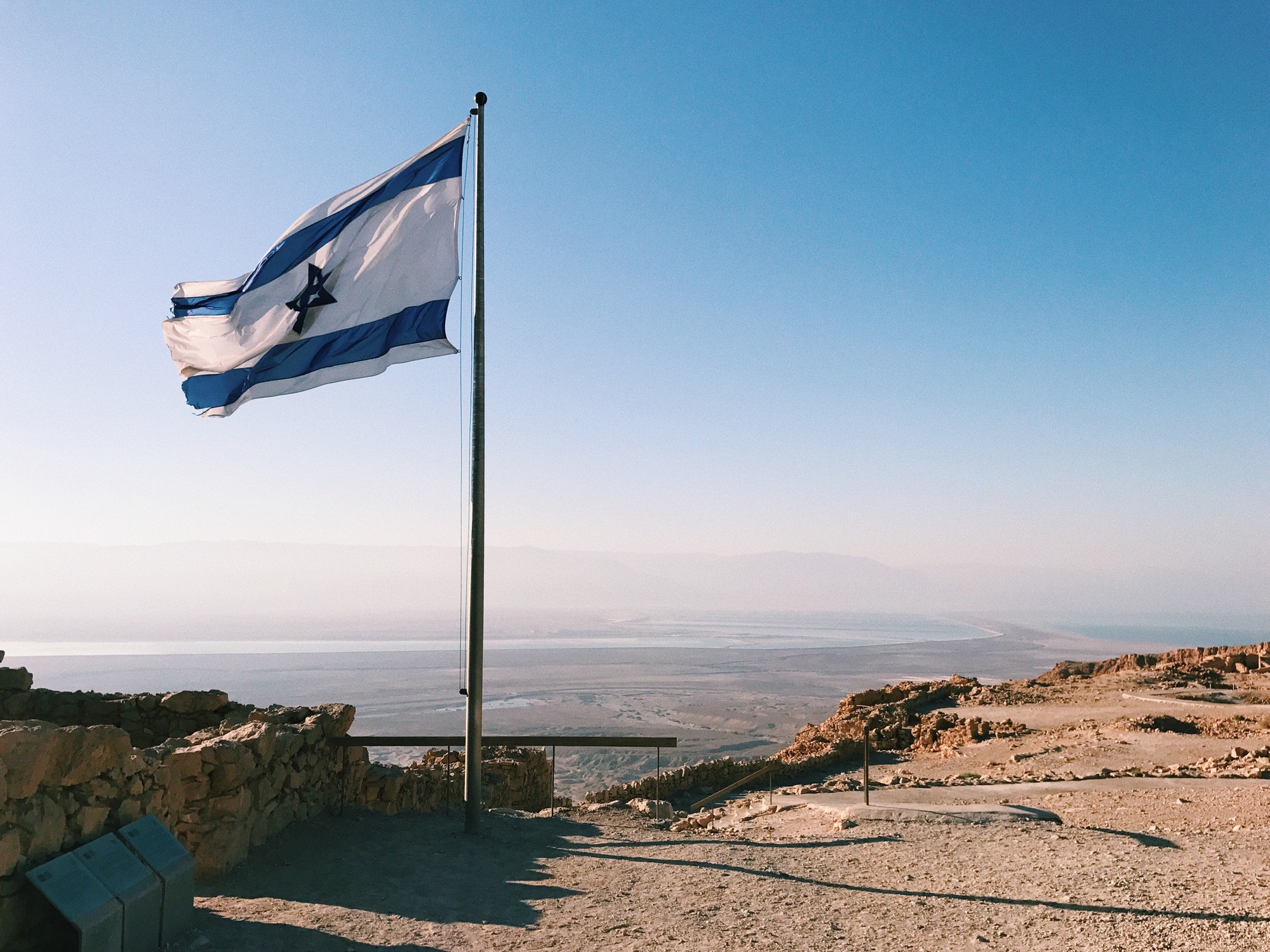 Israel flag.